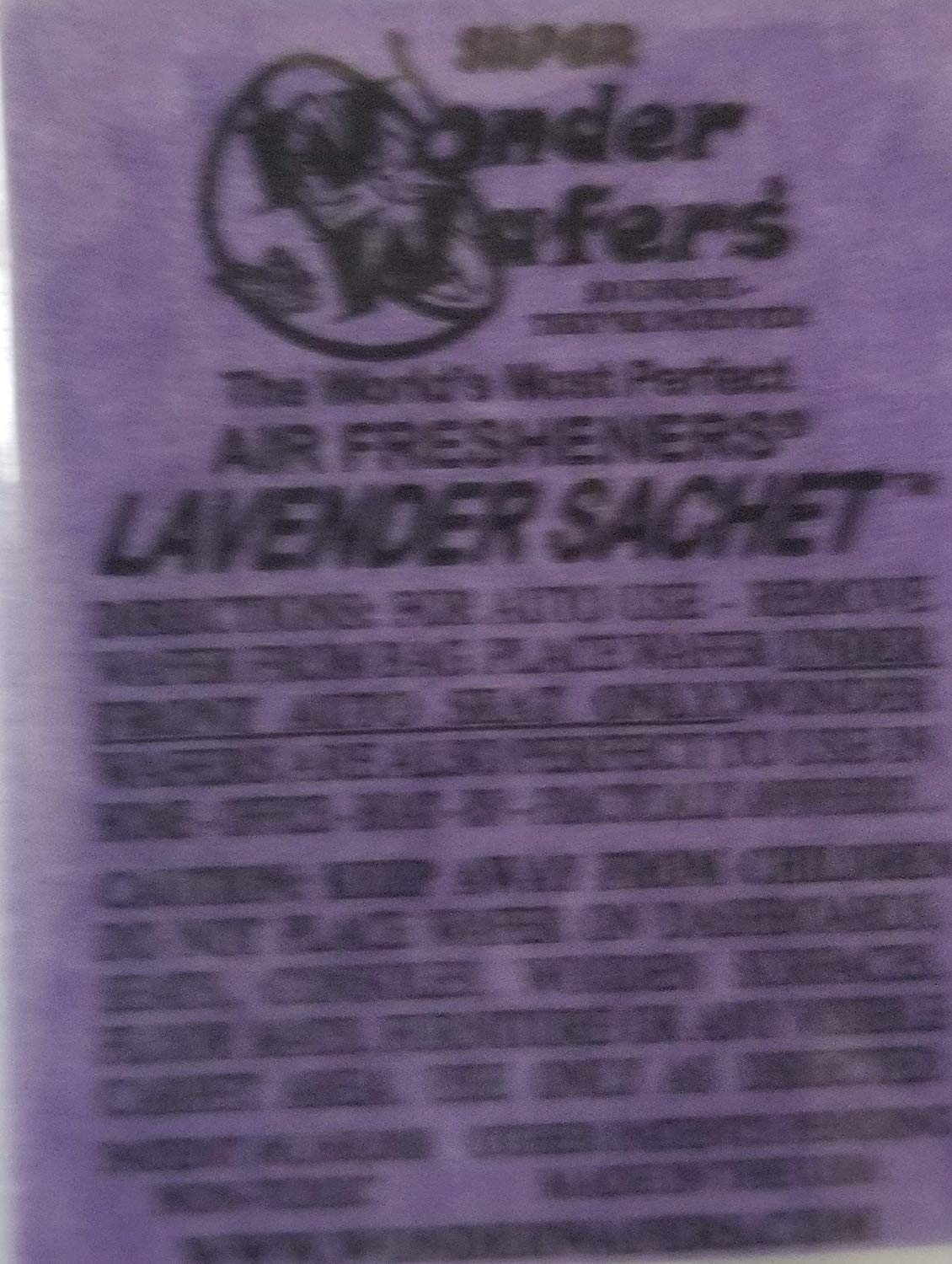 25 CT Individually Wrapped Lavender Sachet Air Fresheners