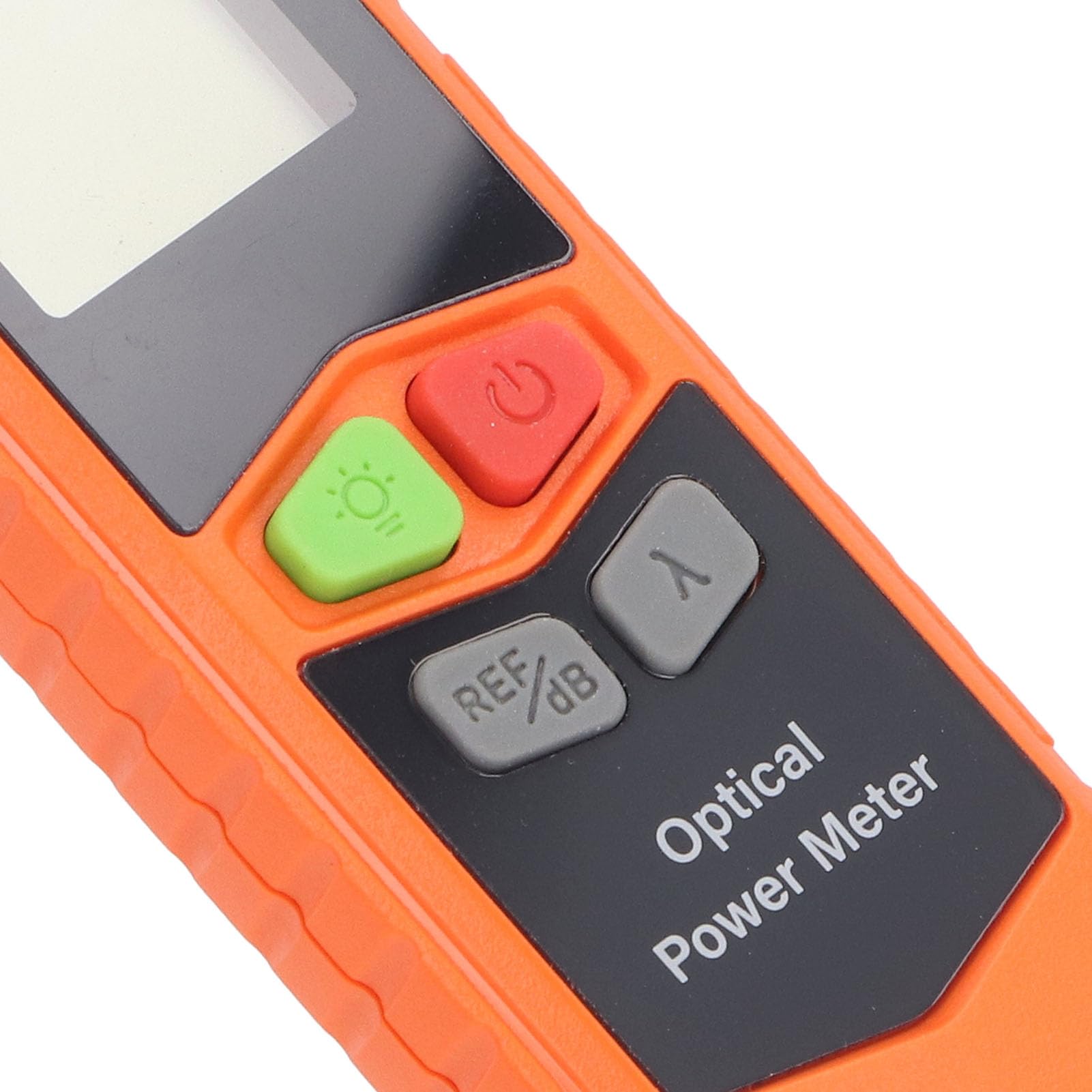 Denash Glasfaser-Leistungsmesser, Hochpräziser Glasfaserkabeltester mit LED-Licht, Schnelle Reaktion, Tragbar mit 2,5-mm-Universalschnittstelle, für FC SC ST Universalschnittstelle