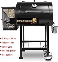 Vista 7 de Kit de ventilador de inducción para Pit Boss Traeger, kit de ventilador de inducción para Pit Boss Traeger, piezas de parrilla de pellets de madera