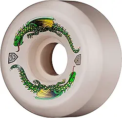 Powell Peralta Dragon Formula Rodas de Skate 93A 58 mm x 33 mm Branco
