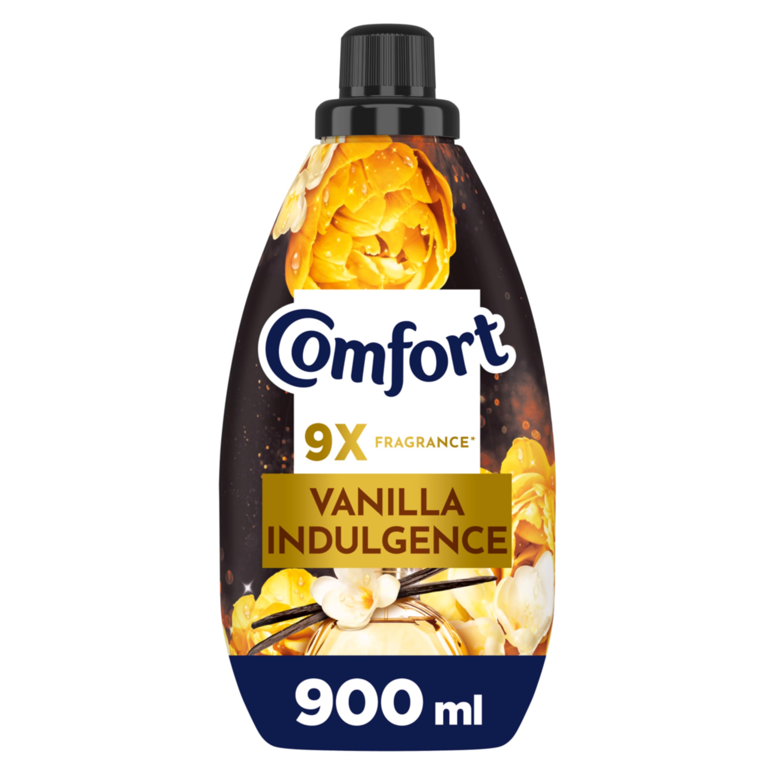 Concentrate Fabric Softener, Vanilla Indulgence, fragrance, 900ml,Packaging may vary