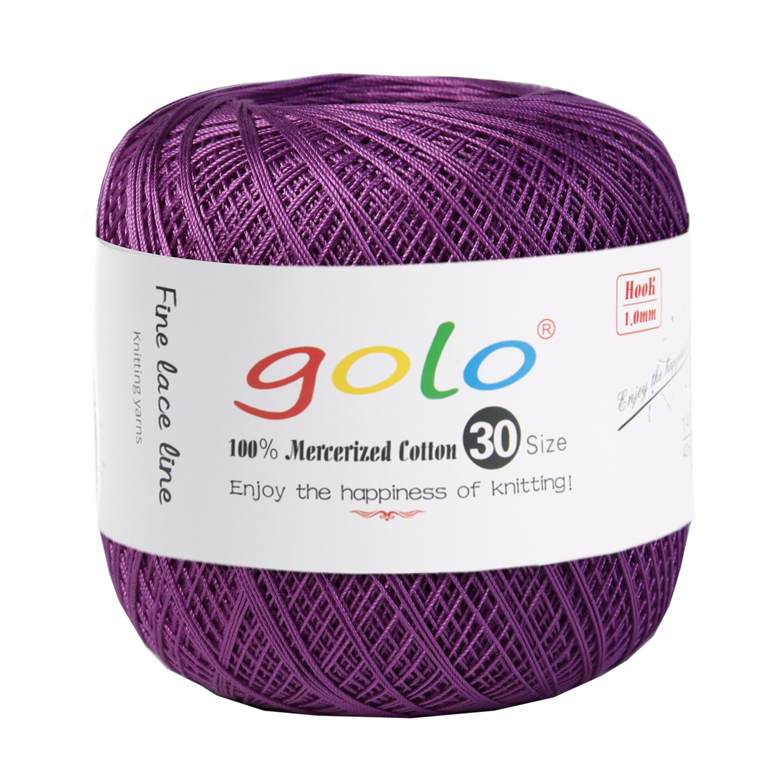 golo Crochet Thread Size 30 Yarn for Hand Knitting Lace Yarn Crochet Yarn for Crocheting — image 1