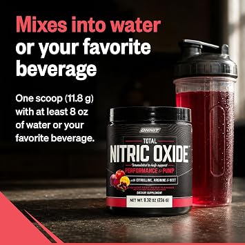 ONNIT Total Nitric Oxide Pre-Workout Powder, Harvest Fruit Punch, 20 SRV | IGEN Non-GMO Tested; NO3-T arginine nitrate supports nitric oxide, muscle performance, pumps & recovery; pre workout drink
