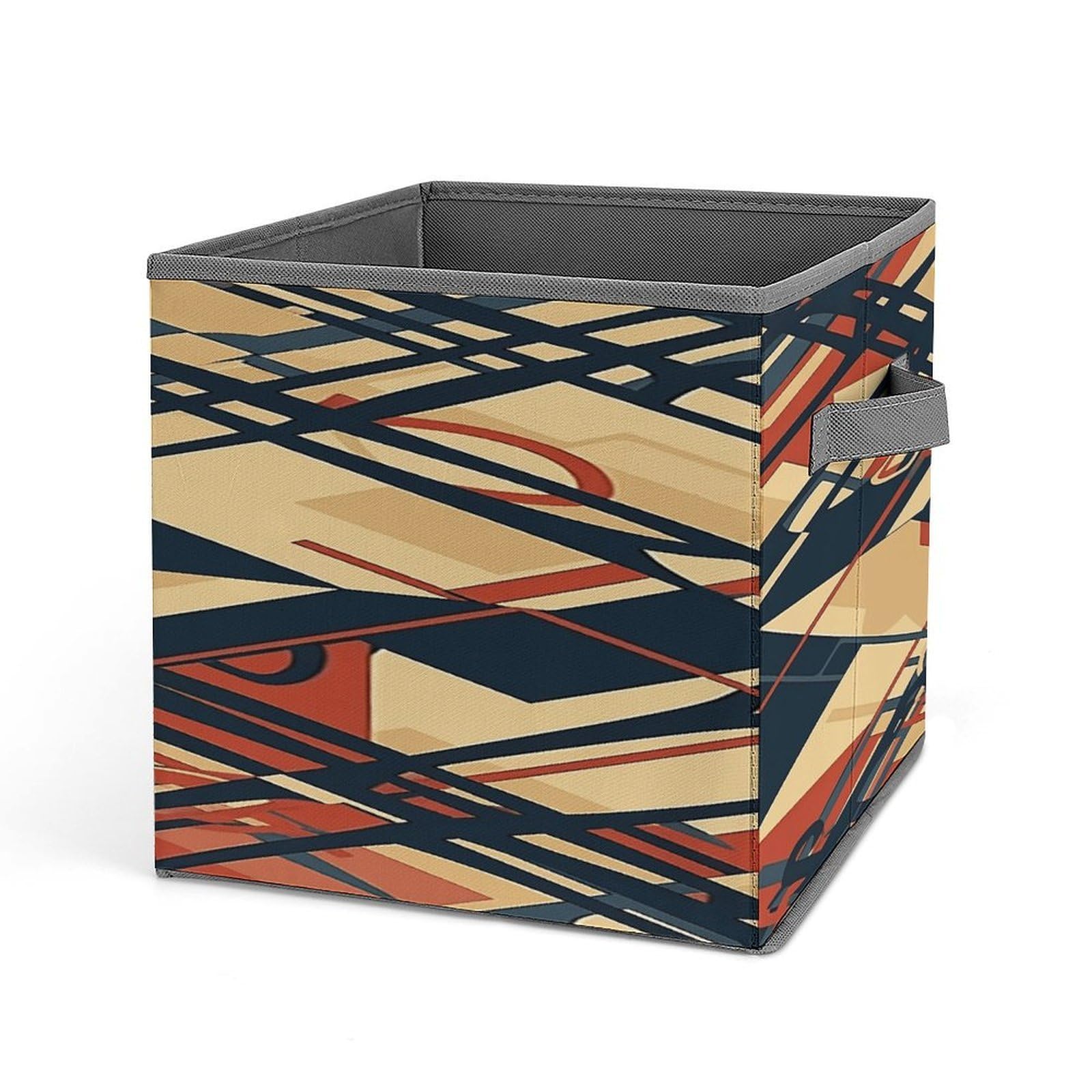 Fekiloot Style Geometric Patterns Storage Bins Storage Baskets