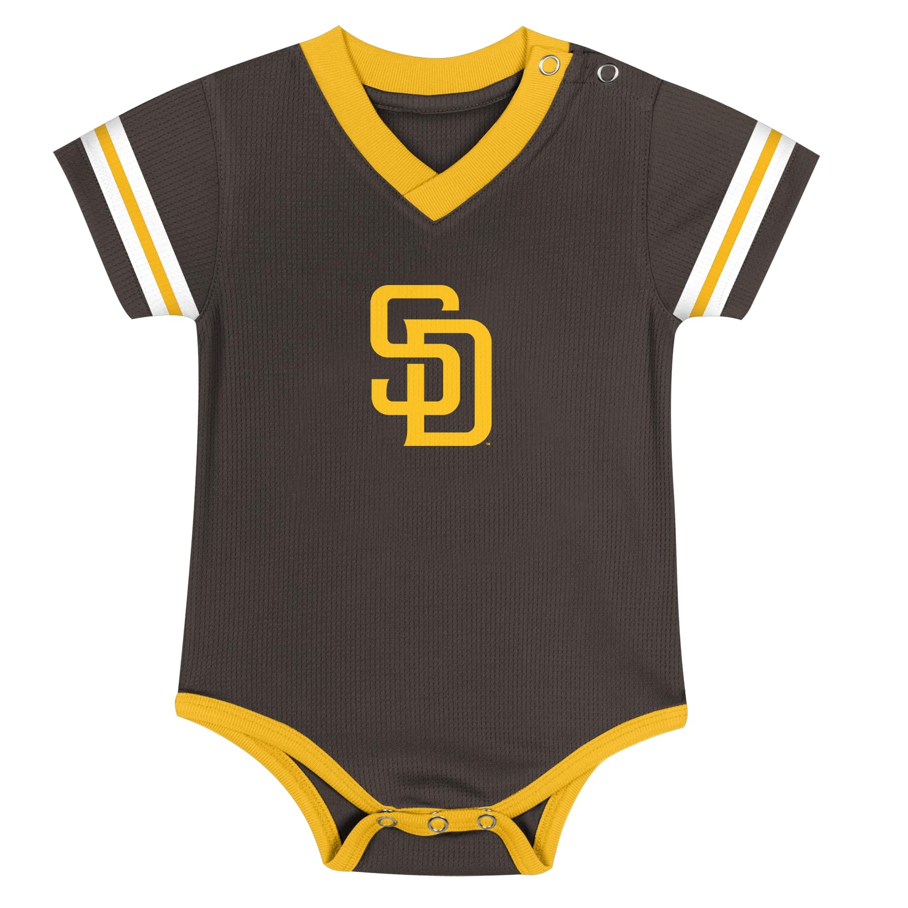 MLB Newborn & Infants 0-24 Months Official Primary Logo Creeper Romper Jersey