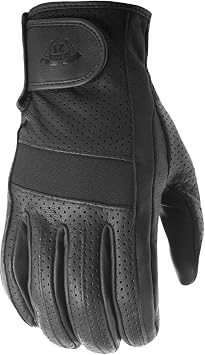 Highway 21 Jab Perforated Mens Street Motorcycle Gloves
