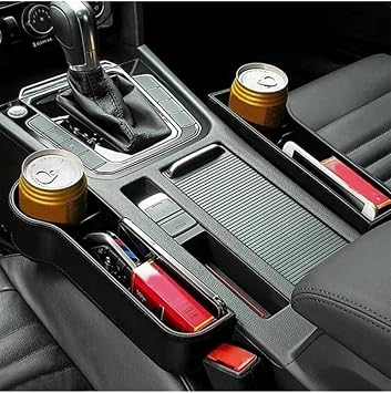 Auto Seat Intermediate Luxury Organizer Cup Holder Car Seat Intermediate Cup Holder Organizer Right And Left 2 Li Black Set Auto Cup Holder