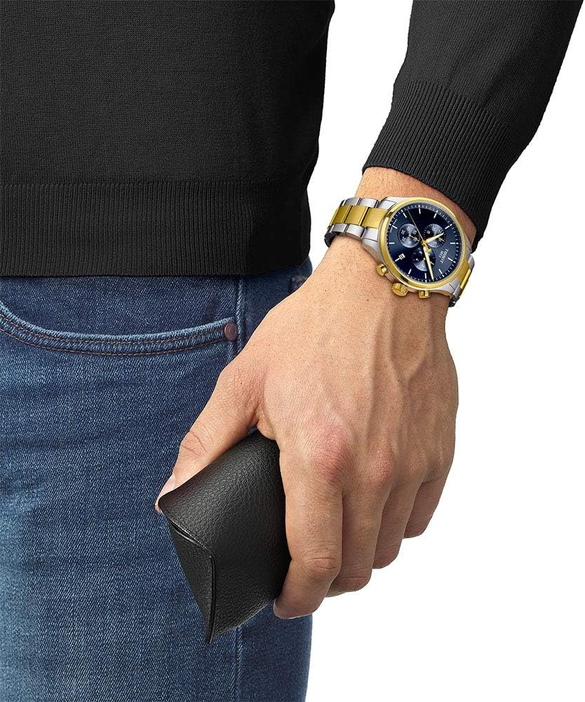Tissot Mens Chrono XL Stainless Steel Casual Watch