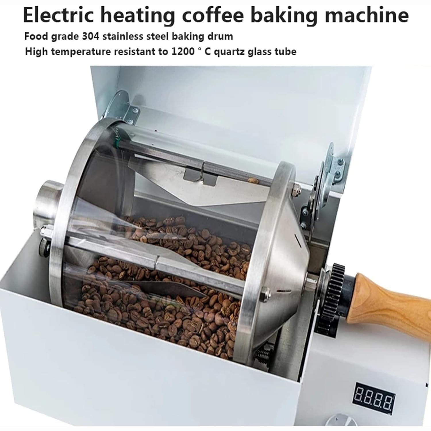 Amazon.co.jp : コーヒー豆焙煎機、1200ワット電気コーヒー豆