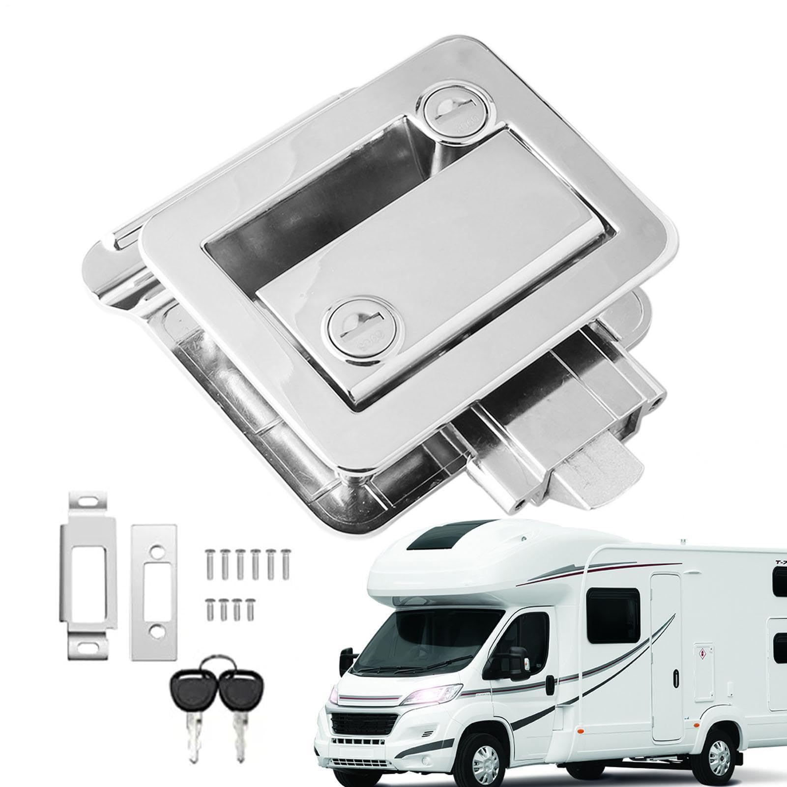 Serratura per camper, Serratura per camper di controllo accessi portatile, | Rimorchio per forniture da campeggio, per camper, camper, rimorchi, roulotte, camper, out