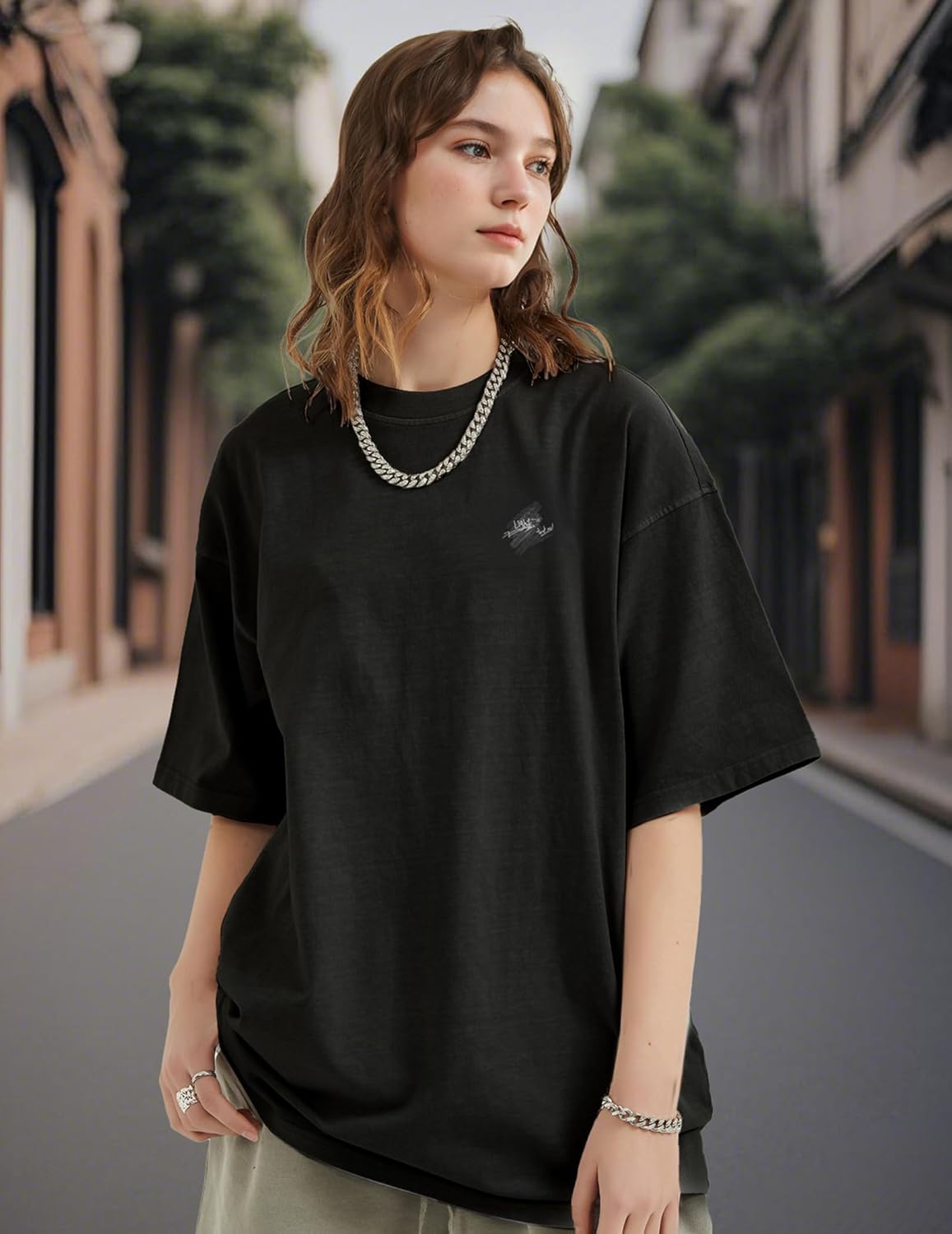 Vamtac Butterfly Graphic Tees Men Y2K Oversized Vintage T Shirts Loose Streetwear Short Sleeves Summer Tops - Image 4