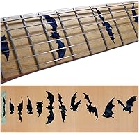 Vista 3 de Jockomo BAT/Avalon RED Pegatina de Incrustación para Guitarra