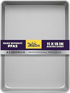 Wilton Performance Pans Aluminum Medium Sheet Cake Pan, 11 x 15-Inch