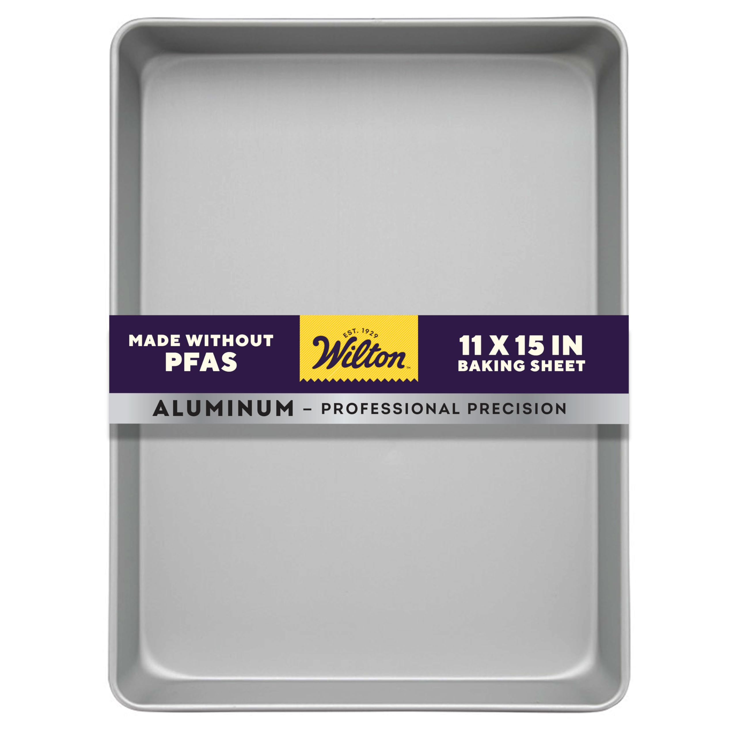 Wilton Performance Pans Aluminum Medium Sheet Cake Pan, 11 x 15-Inch