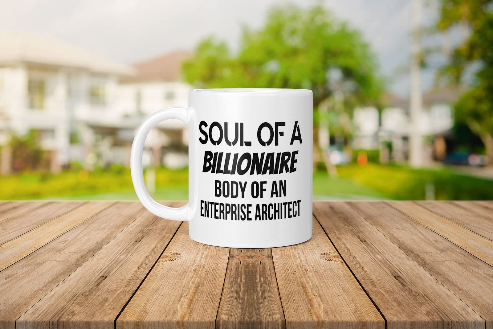 Coffee Mug Enterprise Architect - Of A Billionaire, Body Of Enterprise Architect Funny Cups Gifts For , Family, Coworker, Father, Mother On Holidays, New Year, Birthday Cup 765944