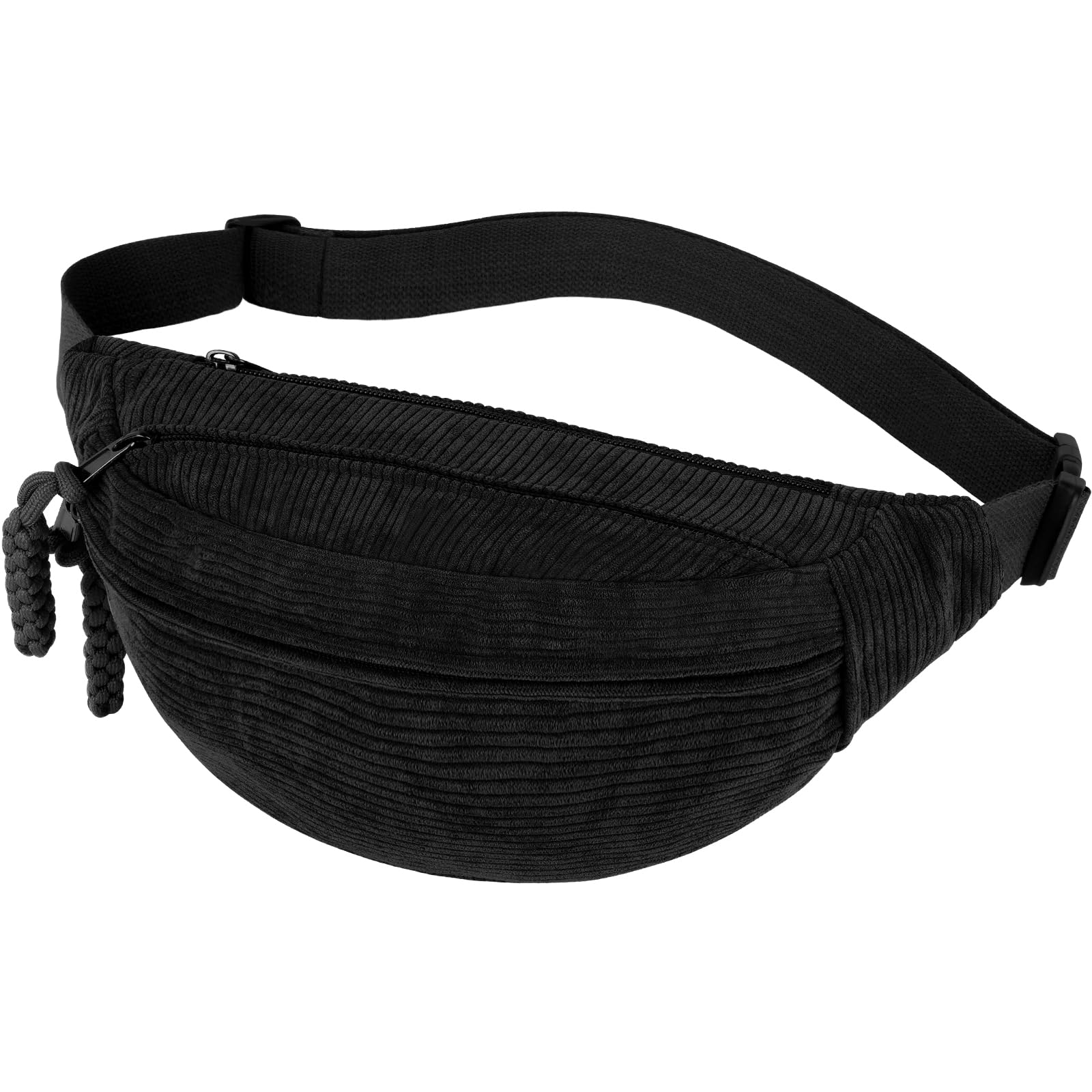 Aucuu Umhängetasche Damen, Cord Bauchtasche, Bauchtasche Klein, Cord Crossbody Bag, Gürteltasche Damen, Brusttasche Bum Bag, Sport Hüfttaschen für Laufen Schule Outdoor Reise