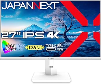 【本日まで】JAPANNEXT4Kモニター 27インチ Amazon.co.jp: JAPANNEXT 27インチ モニター 4K UHD 3840x2160