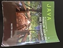 Java: An Introduction to Problem Solving and Programming (7th Edition)