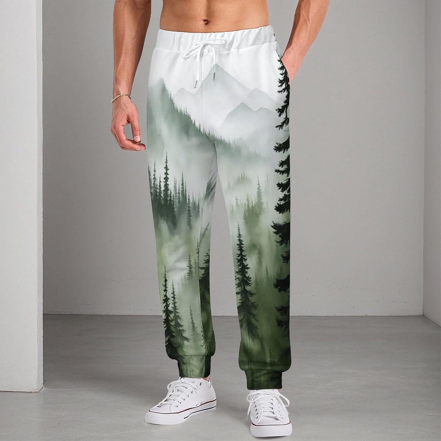 Funny Sweatpants, Lounge Pants with Pockets Drawstring for Men Women Running Gym Valentine's Day Gift Idea