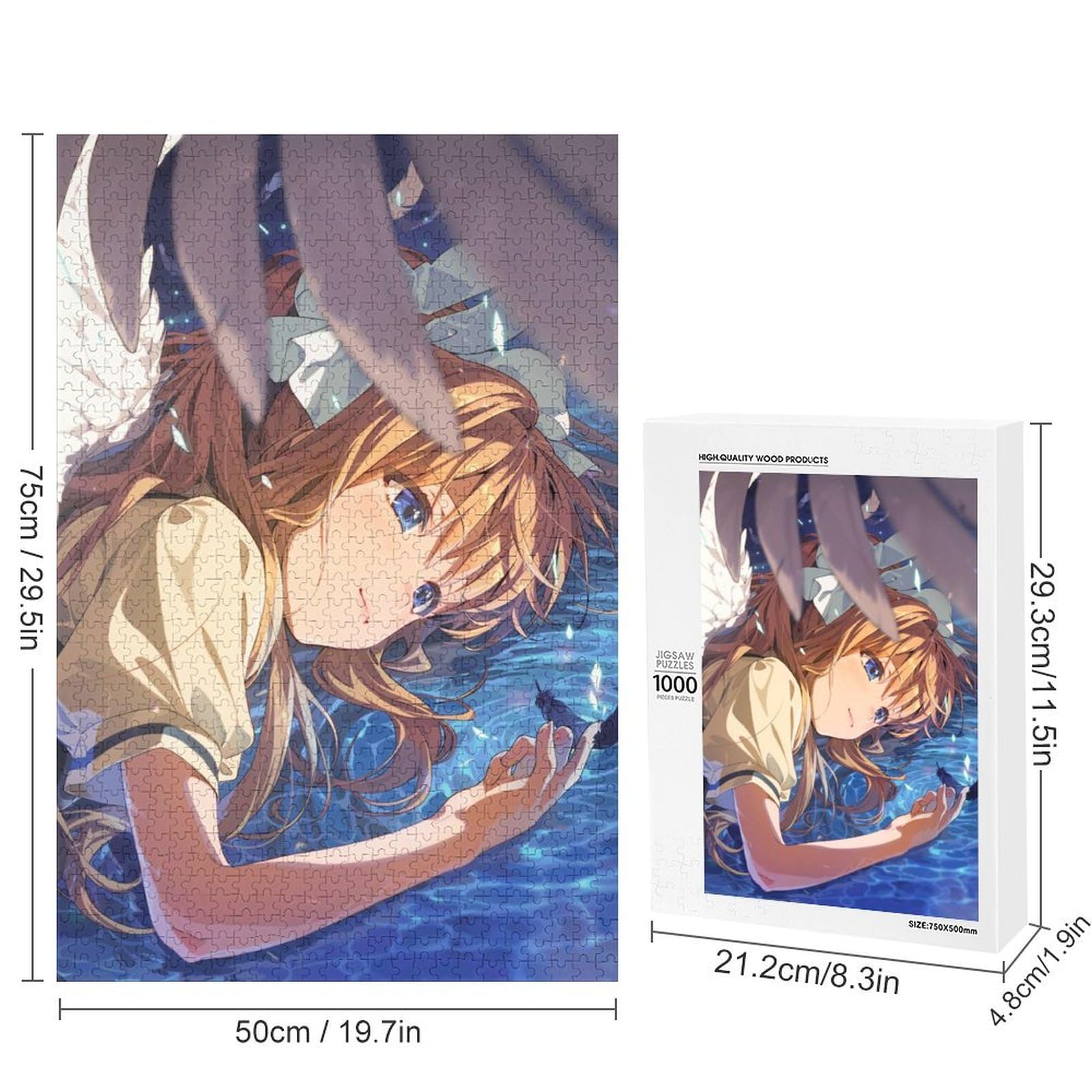 AIR key パズル 3000ピース 神尾観鈴 AIR key パズル 3000ピース 神尾観鈴