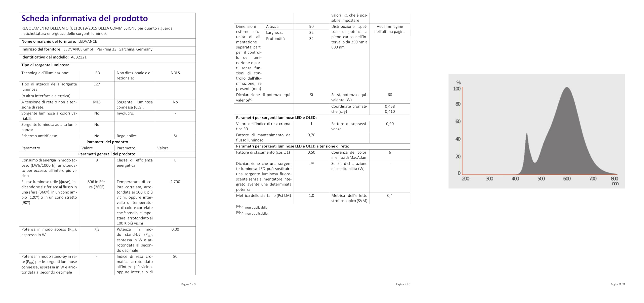 Osram LED Superstar Special T SLIM, Dimmbare schlanke LED-Spezial Lampe, E27 Sockel, Warmweiß (2700K), Ersatz für herkömmliche 60W-Leuchtmittel, 6 Stück (1er Pack)