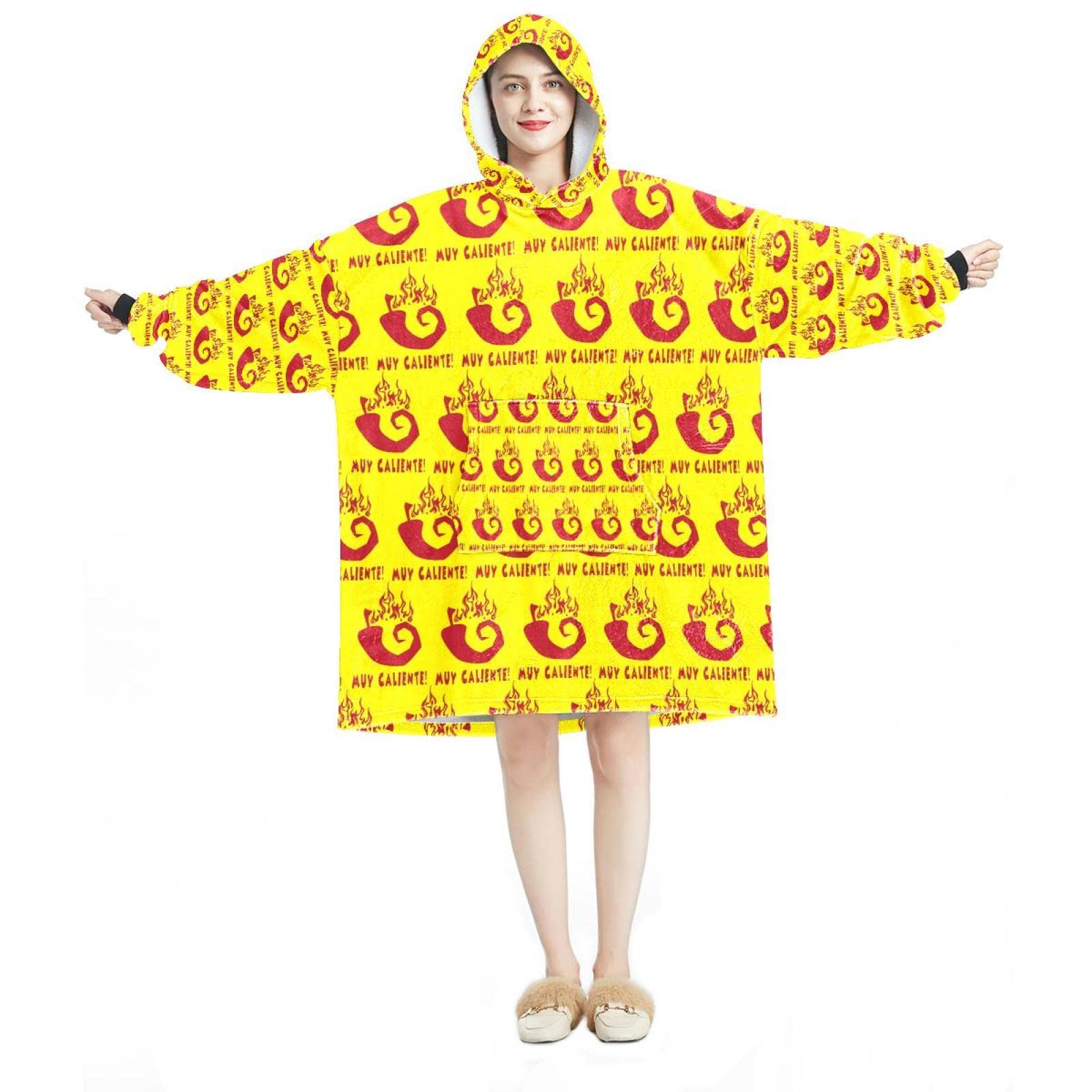 Sweat à capuche surdimensionné rouge : l'idée cadeau confort pour adulte