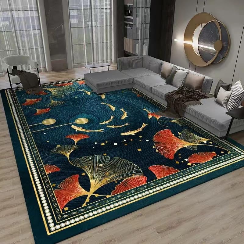 Zerbino Ingresso Esterno Foglia Di Ginkgo Animale Tappeto Cucina Poliestere Tappeto Esterno Addensare Tappeto Salotto Antiscivolo Zerbino Ingresso Esterno Lavabile Tappeto Ingresso Interno 100x120cm