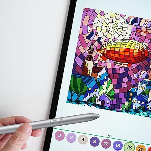 Miniatura 4 de Galaxy Tab S7 FE S Pen - Lápiz capacitivo de repuesto para Samsung Galaxy Tab S7, Tab S7 FE SM-T730, SM-T733, SM-T736B Touch Pen + puntaspuntas