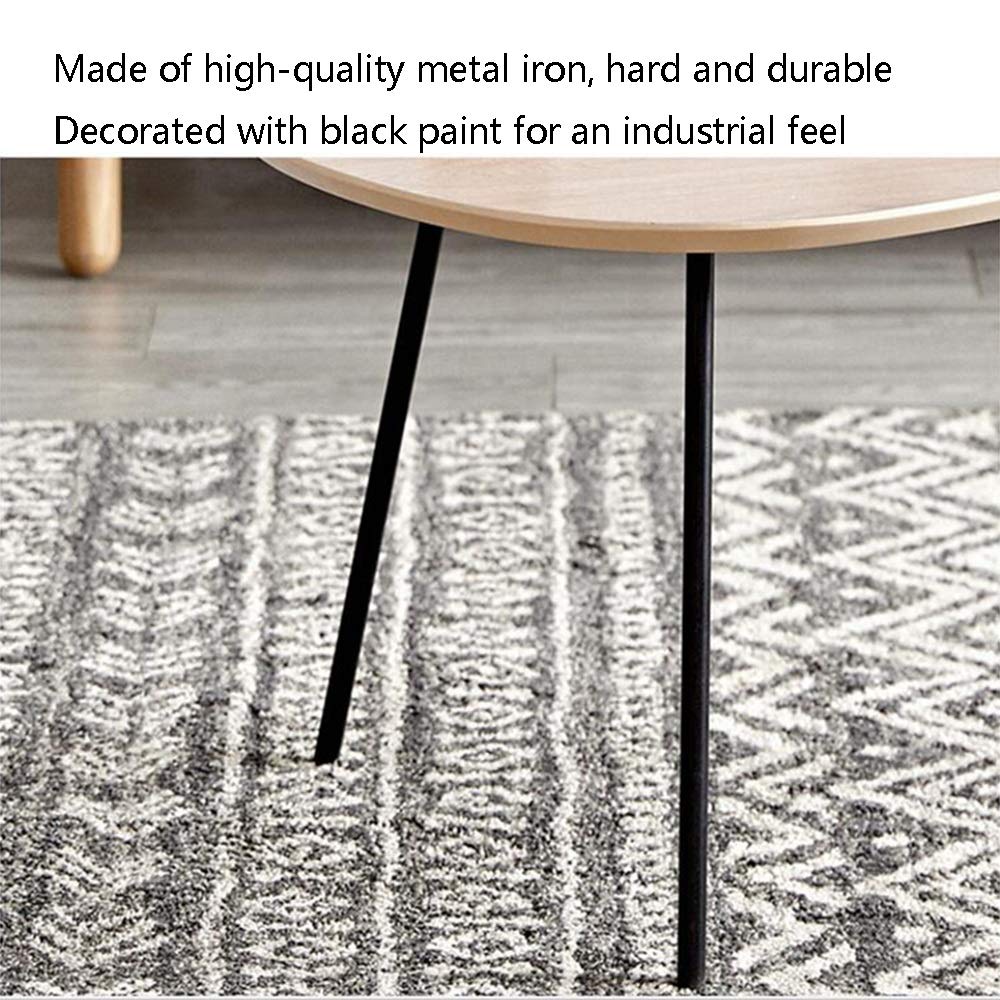 Amazon｜Virod 正三角形サイドテーブル、メタルエンドテーブル