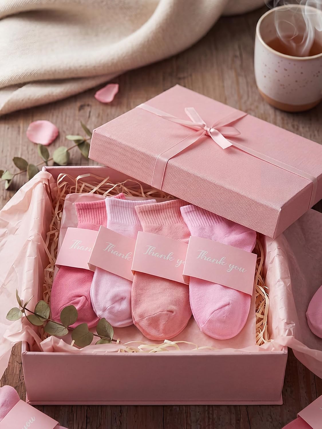 24 Pairs Pink Teacher Socks Cna Week Gifts Bulk for Women Breathable Low Cut Ankle Socks End of Years Teacher Gifts Pink Bridal Shower Party Favors for Employee Cna Nurse Volunteer Team