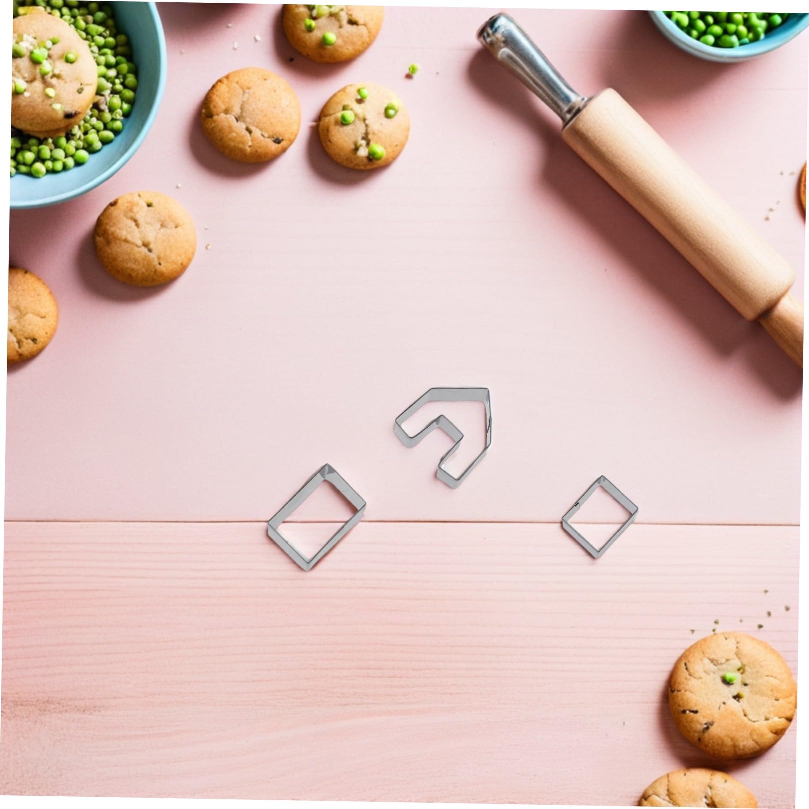 5juegos Molde para Pastel de Navidad Molde para Galletas Forma de Casa de Jengibre Cortador de Galletas Navideño Herramienta de Hornear para Fiestas