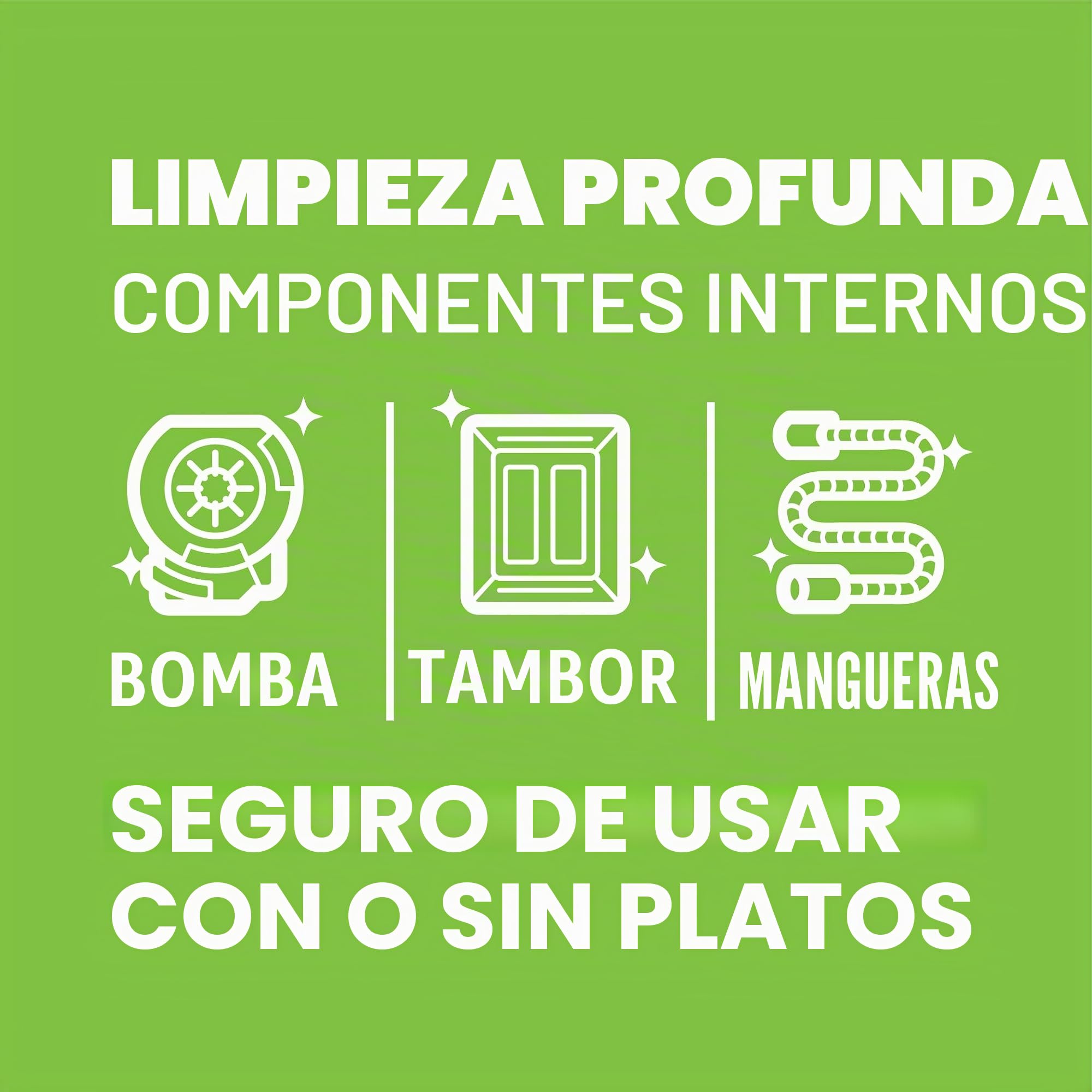 Affresh Limpiador de lavavajillas, compatible con todos los modelos, 6 pastillas