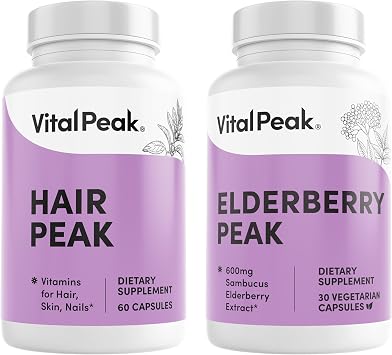 Hair Peak Elderberry 600 mg