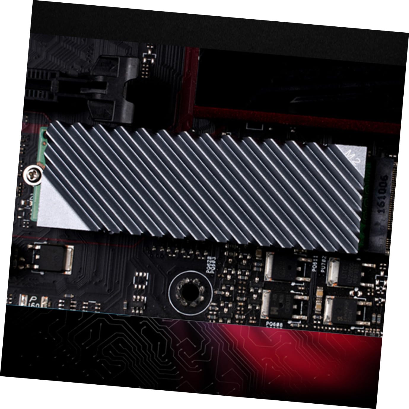 HEMOTON 4pezzi Dissipatore Per Ssd Dissipatore Termico Pad Silikonico Per Evitare Surriscaldamento Industriale e