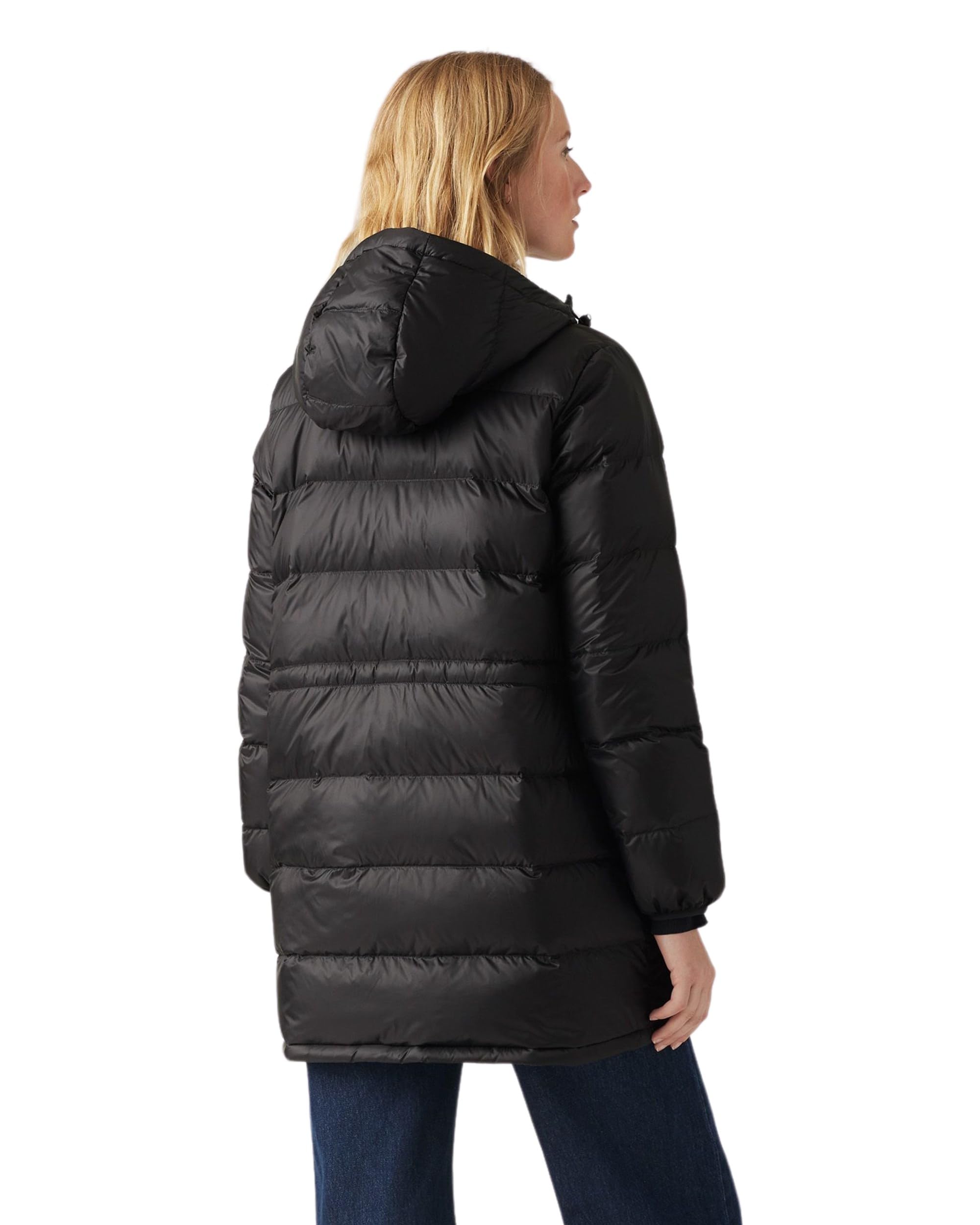 Levi's Damen Hooded Midi Jacke