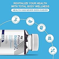 Vista 6 de BLUE VIBE Paquete de 2 gomitas Primo Boost XL, suplemento PrimoBoostXL de rendimiento diario Shilajit y miel de manuka, suplemento de apoyo avanzado