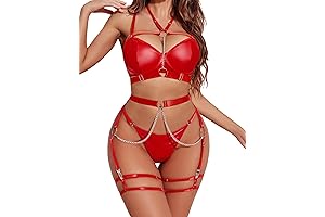 Leather Lingerie Set for Women: Unveil Your Enchanting Allure