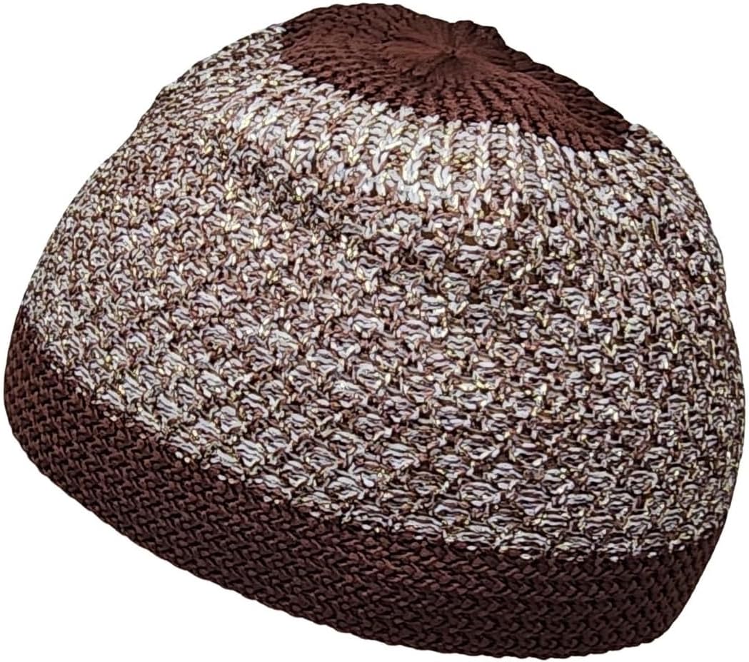 Set 4 Child Size Islam Beanies Children Baby Skull Cap Assorted Color AMN-260kd Muslim Kid Peci Crochet Takke Kufi Hat Eid Ramadan Gift