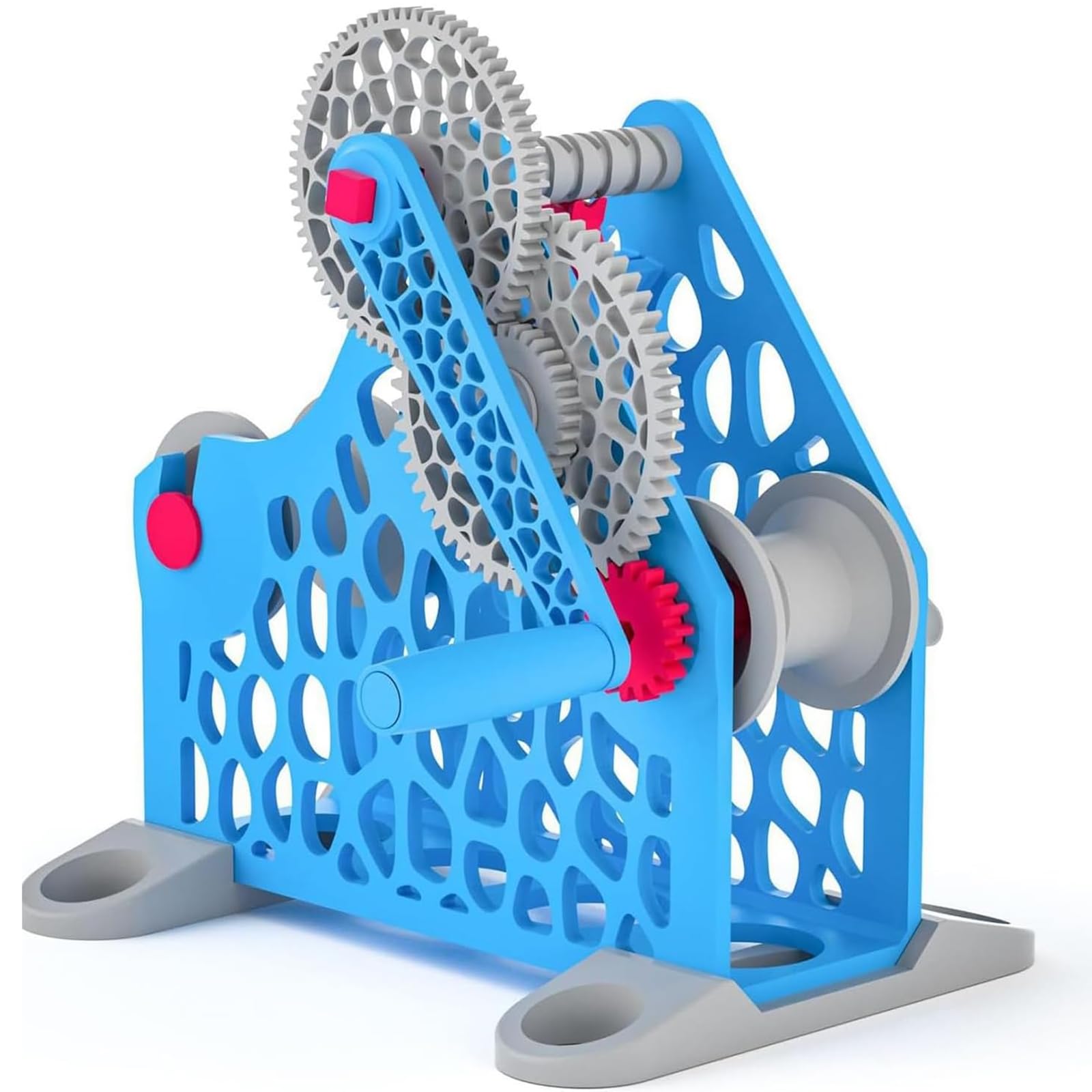 Zwijacz szpuli filamentu do drukarki 3D, płynny obrót, modułowa konstrukcja do ręcznego szpuli, narzędzie do drukowania 3D i projektów DIY