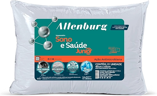 Travesseiro Sono e Saúde Junior Altenburg Liso Tecido