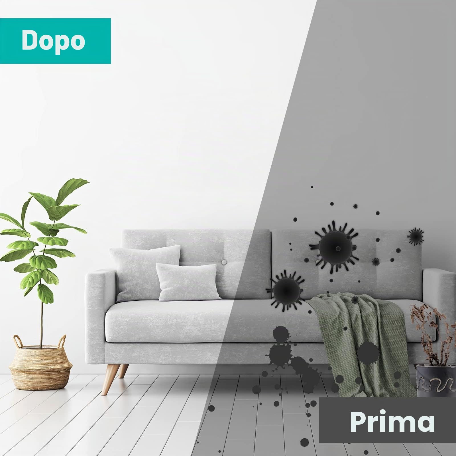[2 pezzi] Vero filtro dell'aria HEPA con ricambio pre-filtro al carbonio compatibile con purificatori d'aria Levoit LV-H132. Rispetto alla parte LV-H132-RF