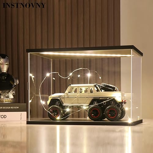 Miniatura 2 de Vitrina de acrílico para coleccionables, cajas de acrílico transparente para exhibición, figuras de acción, kit de construcción de modelos de