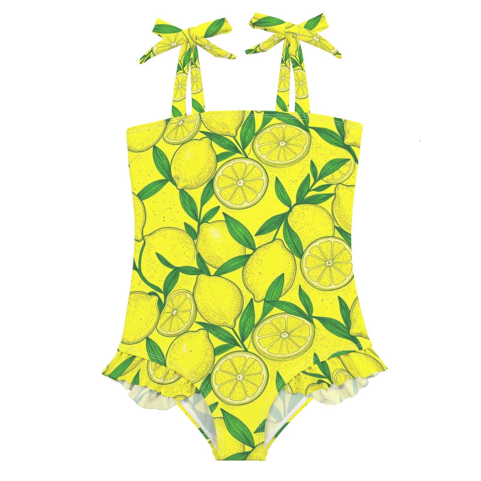 FRODOTGV Costume da bagno intero da bambina, ad asciugatura rapida, per piscina, spiaggia, surf, per neonata