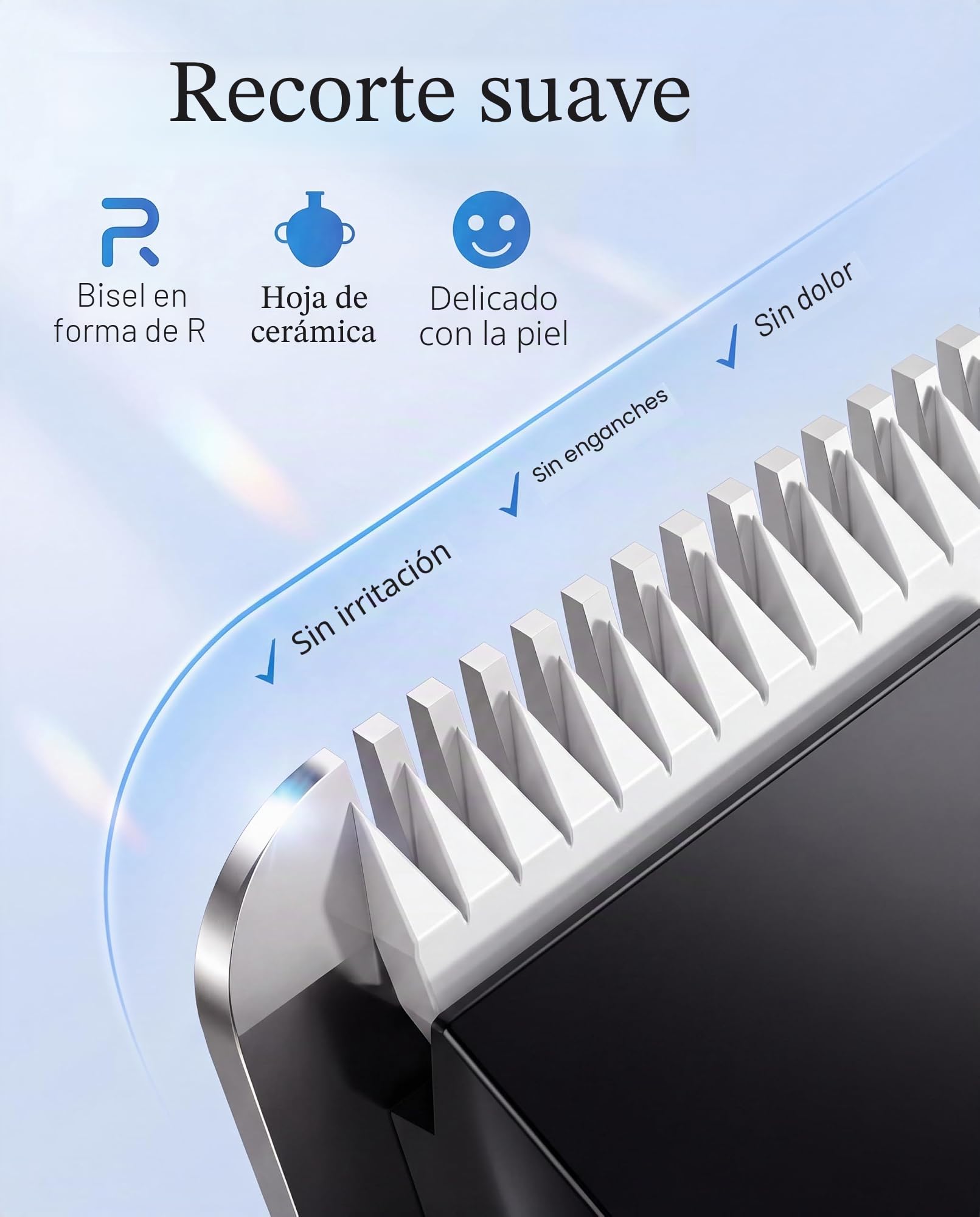 Afeitadora 3 en 1 para Mujer Zona Íntima - Uso en Seco y Mojado, Recargable, Cortapelos Nariz y Oreja, IPX7 Impermeable, Indoloro