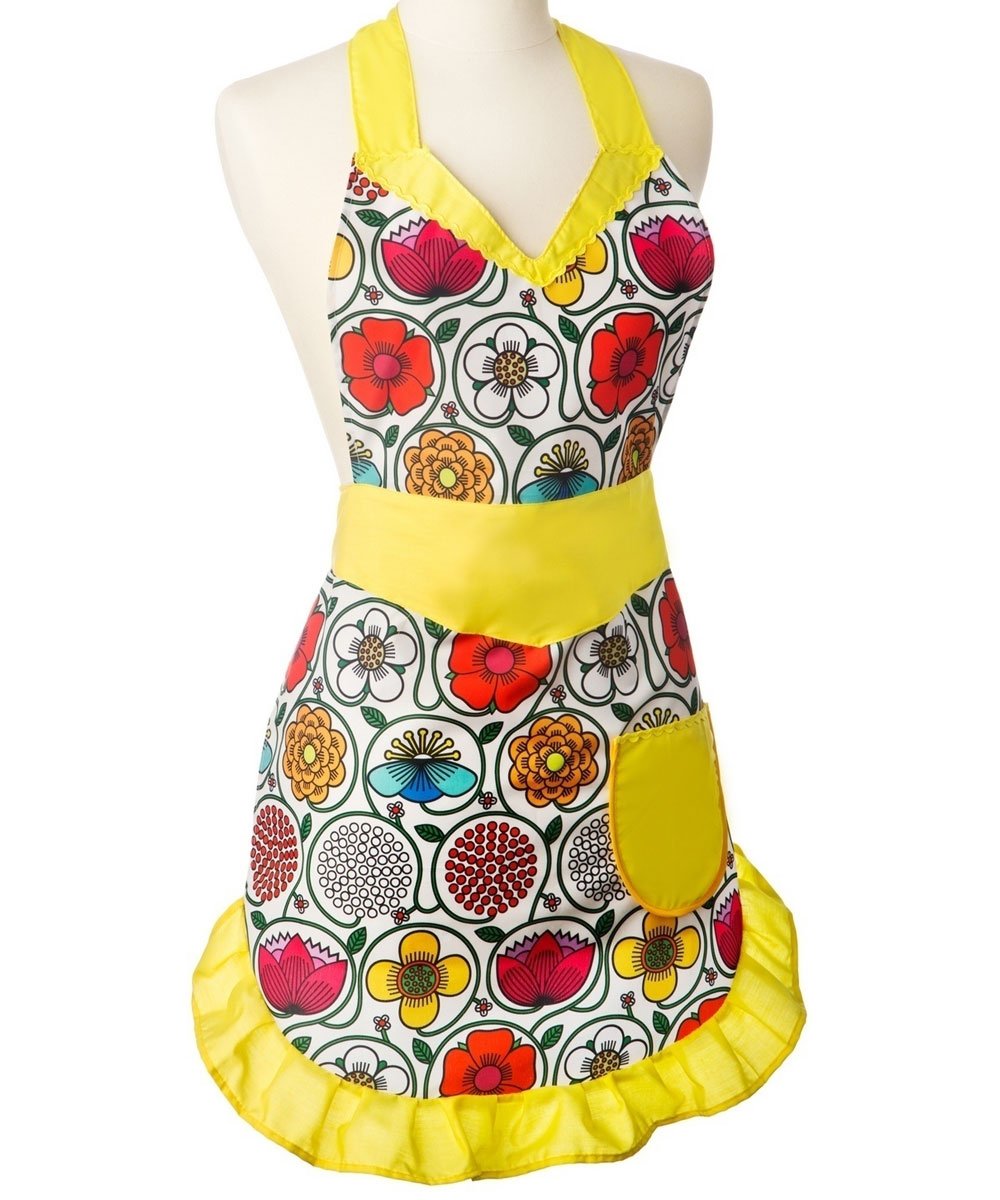 Vigar Frida Apron Dimensiones: 0,2 x 58 x 78 cm lemon tree - Image 2