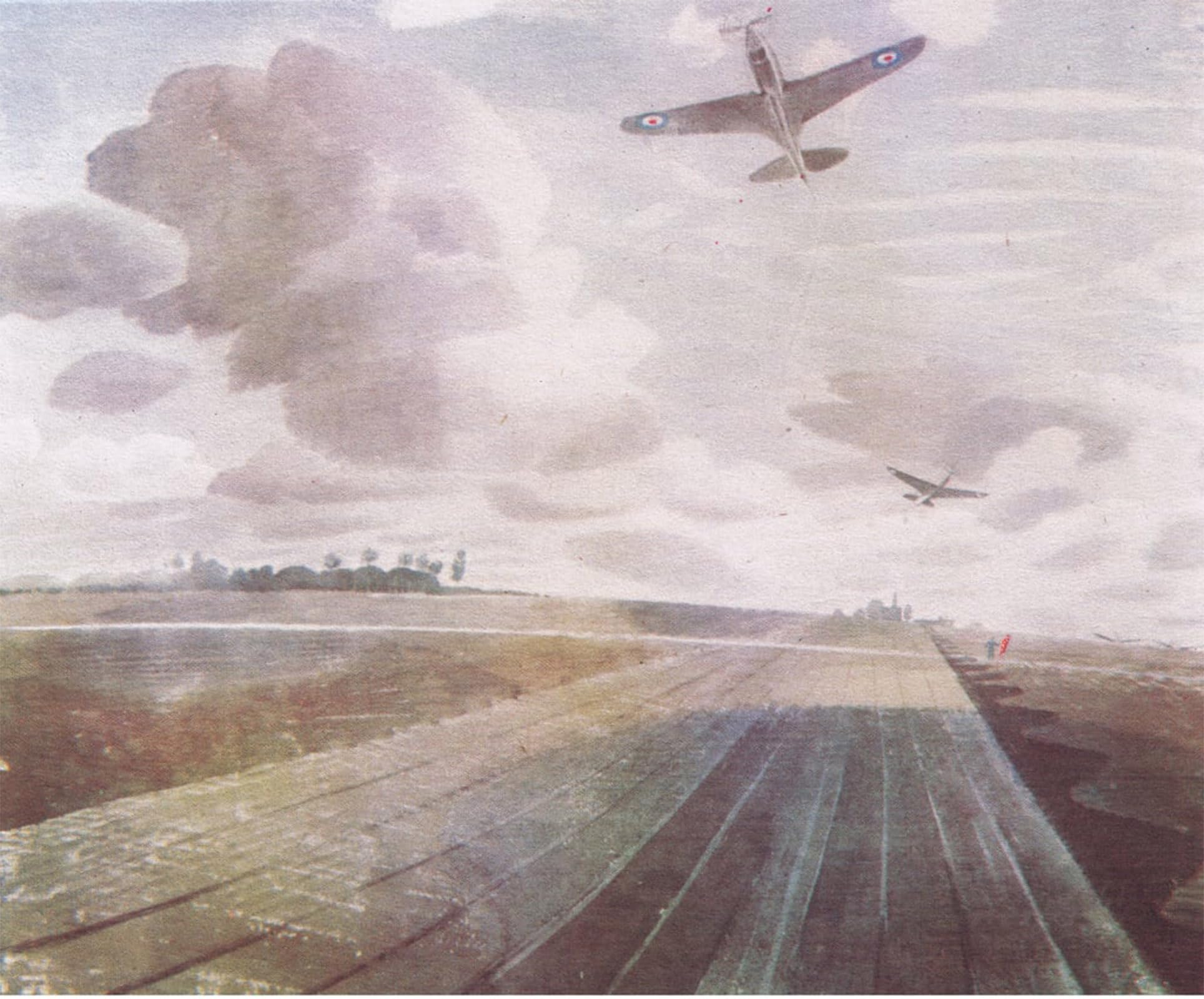 Pintura decorativa en lienzo premium de Eric Ravilious, arte vintage de 60x90cm para pared 5