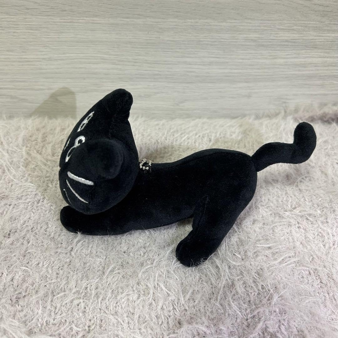yooki ヨーキ 新作 600% 黒猫 ぬいぐるみ yooki ヨーキ 新作 600% ブルー ブラック 猫 ネコ ぬいぐるみ - メルカリ