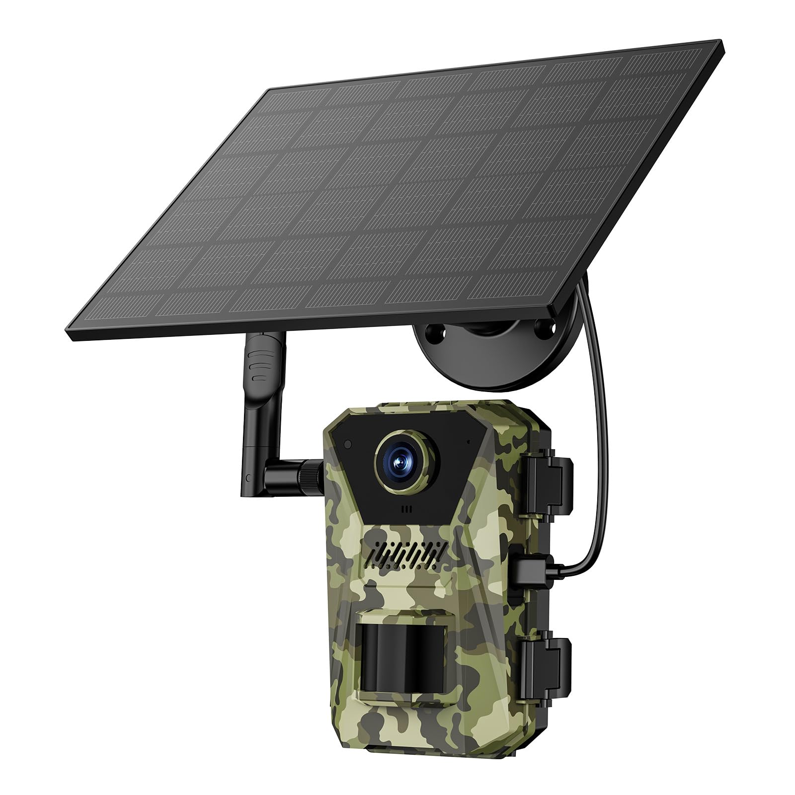 Naturepar F8 Wildkamera – 14MP 4G Wildkamera mit Nachtsicht und Bewegungserkennung 4K Wildtierkamera mit 60MP, WLAN, APP-Steuerung, Nachtsicht & IP66 wasserdicht