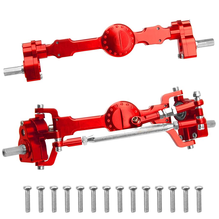Amazon.com: Vgoohobby Aluminum Alloy Front Rear Portal Axle