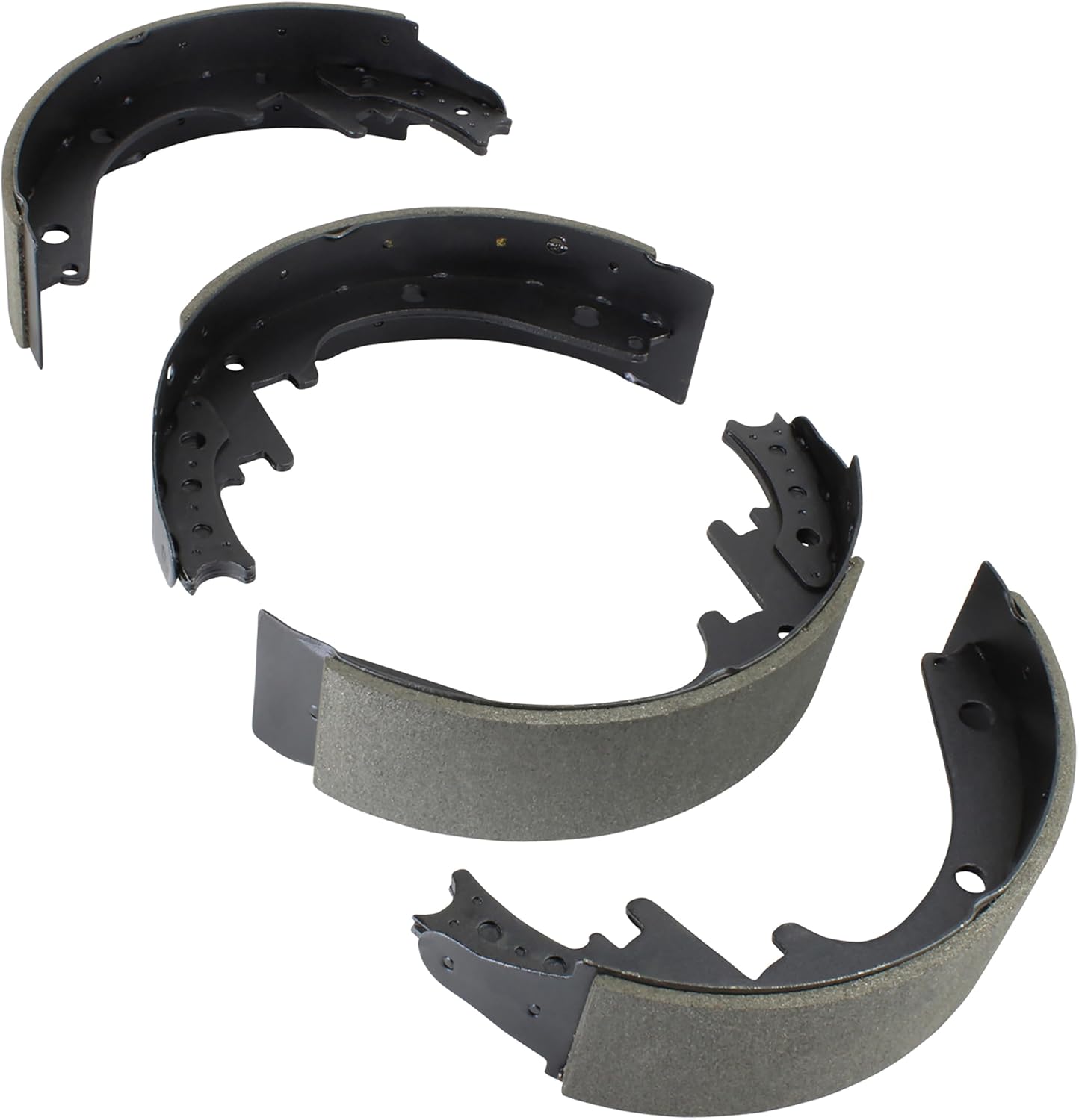 QUALITY-BUILT Rear Drum Brake Shoes, FS450, Compatible with 1976-1977 Chevrolet/GMC (C10,C10 Suburban,C15,C15 Suburban,C20,C20 Suburban,C25,C25 Suburban,G20,G25,G30,G35,Jimmy,K10,K10 Suburban,K15)